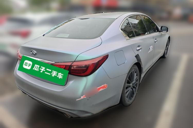 Used Infiniti Q50L 2018 2.0T Enjoyment Version China VI Standard Rear Right 45 Deg