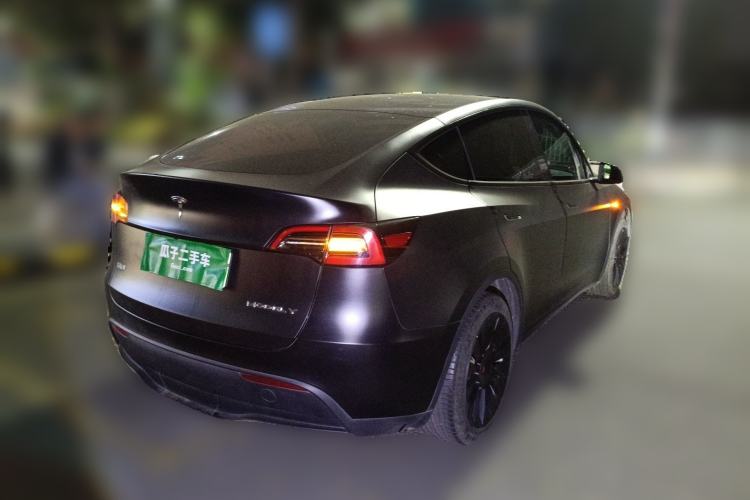 Used Tesla Model Y 2022 Revised Version Rear-Wheel Drive Rear Right 45 Deg