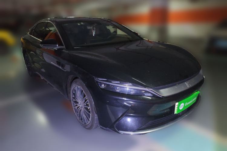 Used BYD Han 2020 EV Long-Range Luxury Model Front Right 45 Deg