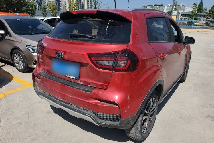 Used Geely Auto Vision X3 2019 Upgraded Model 1.5L CVT Prestige Version Rear Right 45 Deg