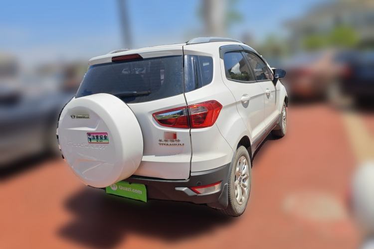 Used Ford EcoSport 2017 1.5L Automatic Prestige Model Rear Right 45 Deg