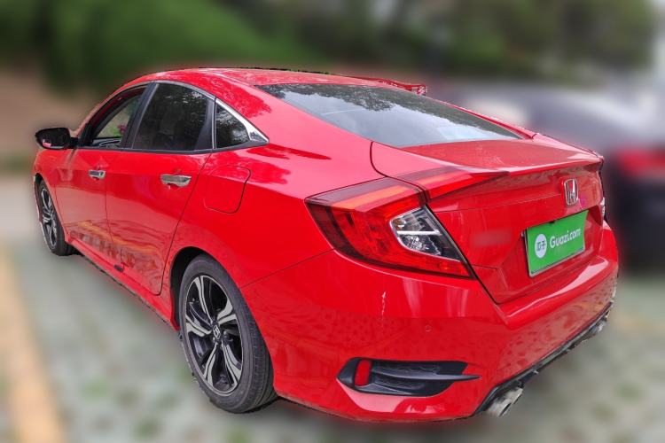 Used Honda Civic 2016 220TURBO CVT Prestige Edition Rear Left 45 Deg