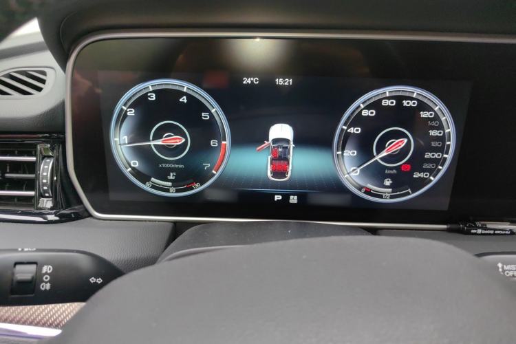 Used Hongqi HS5 2019 2.0T Smart Connect Flagship Edition Instrument Cluster