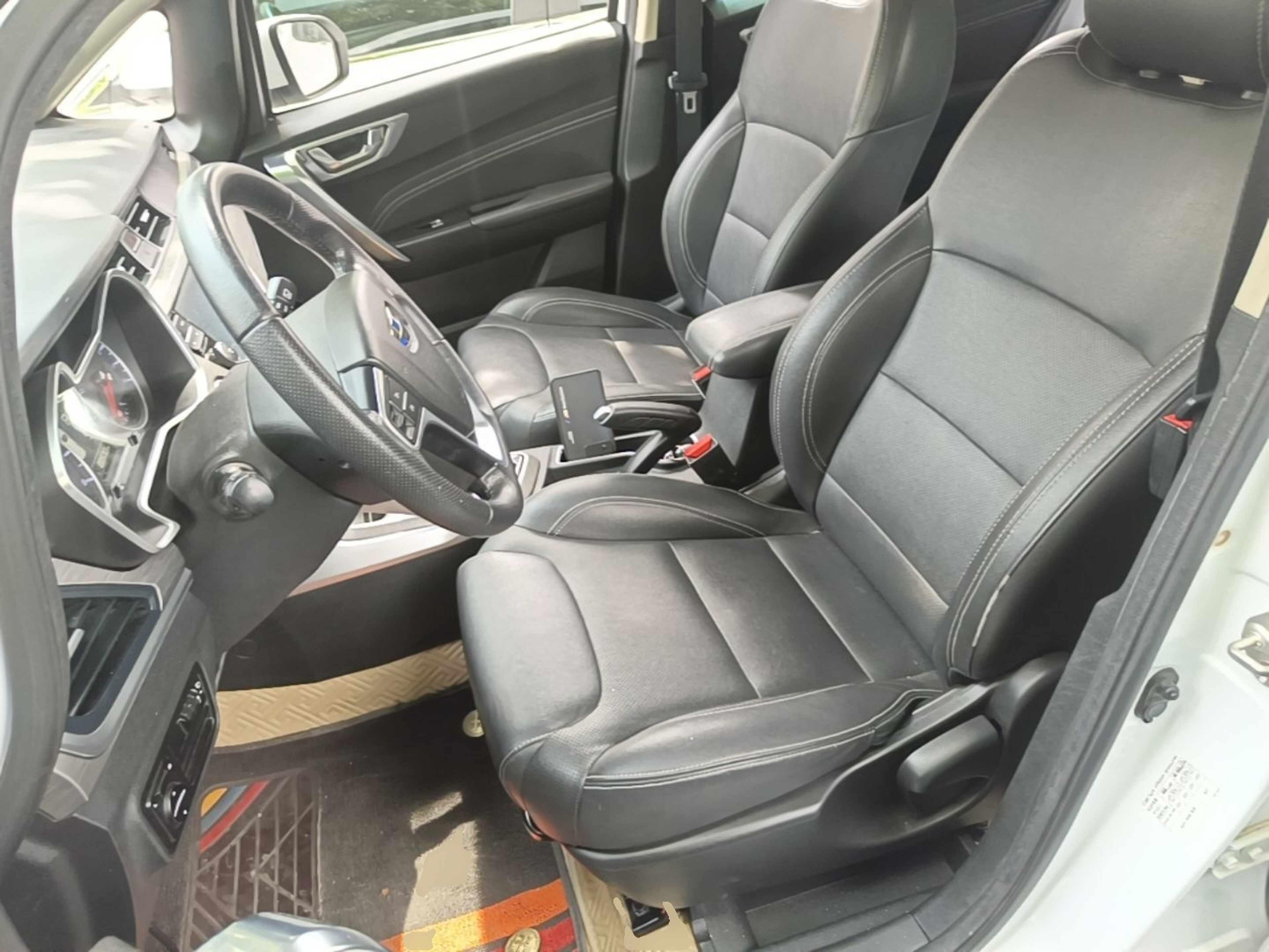 Avant de la voiture