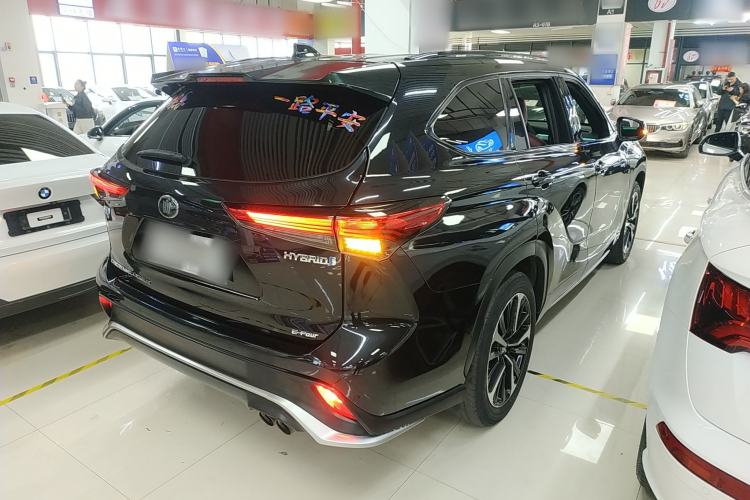 Used Toyota Crown Kluger 2021 2.5L HEV Four-Wheel Drive Flagship Edition Rear Right 45 Deg