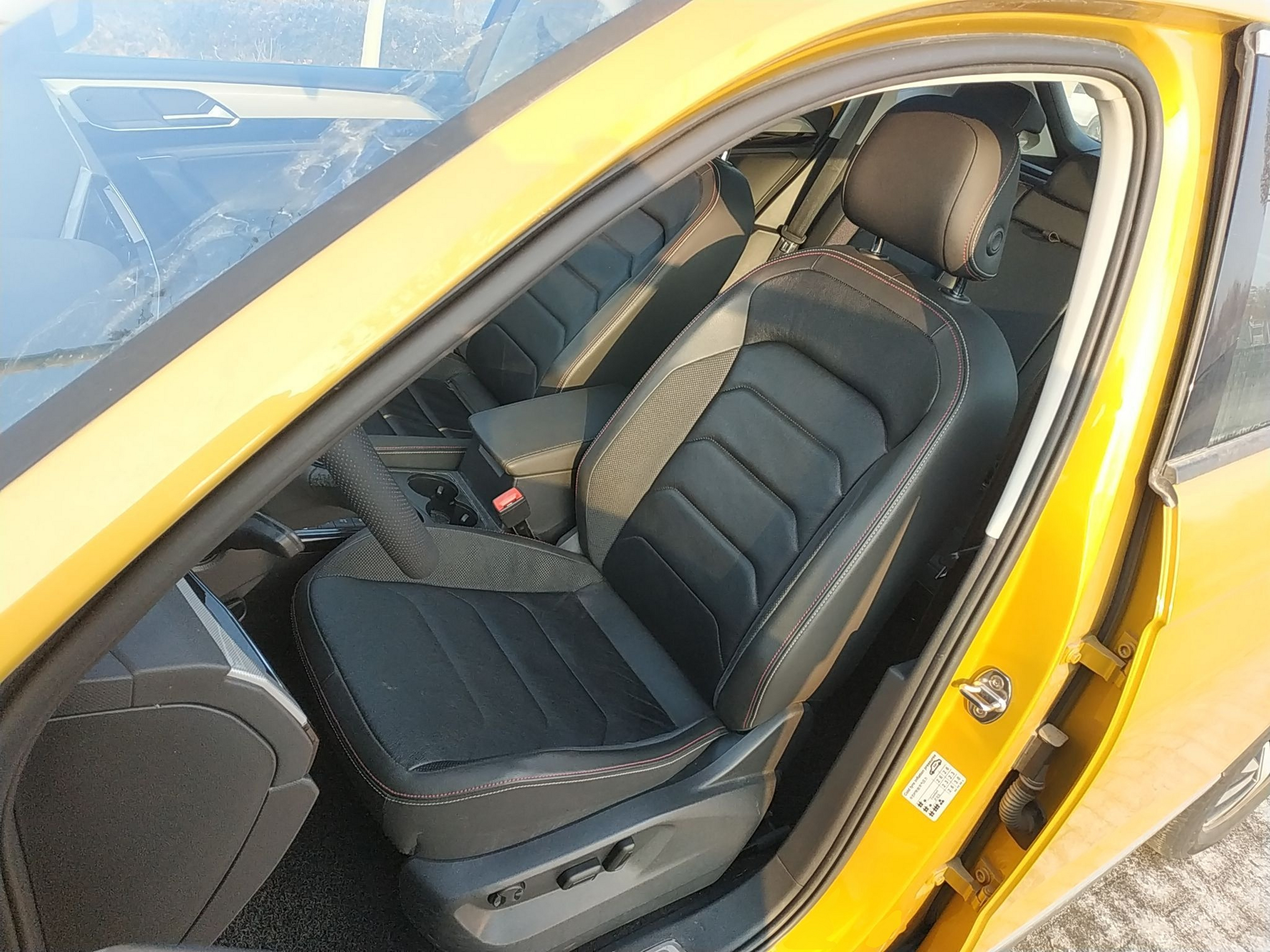 Avant de la voiture