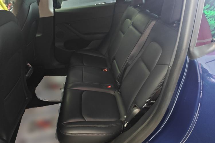 Used Tesla Model Y 2022 Long-Range All-Wheel-Drive Version Left Rear Seat