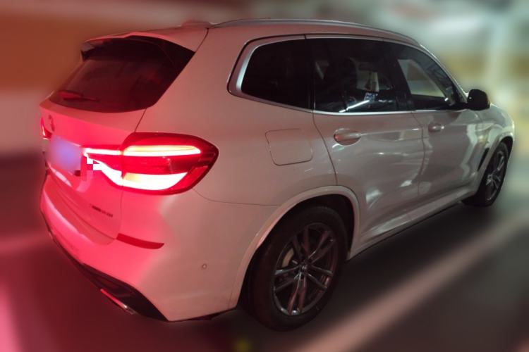 Used BMW X3 2020 xDrive25i M Sport Package Rear Right 45 Deg