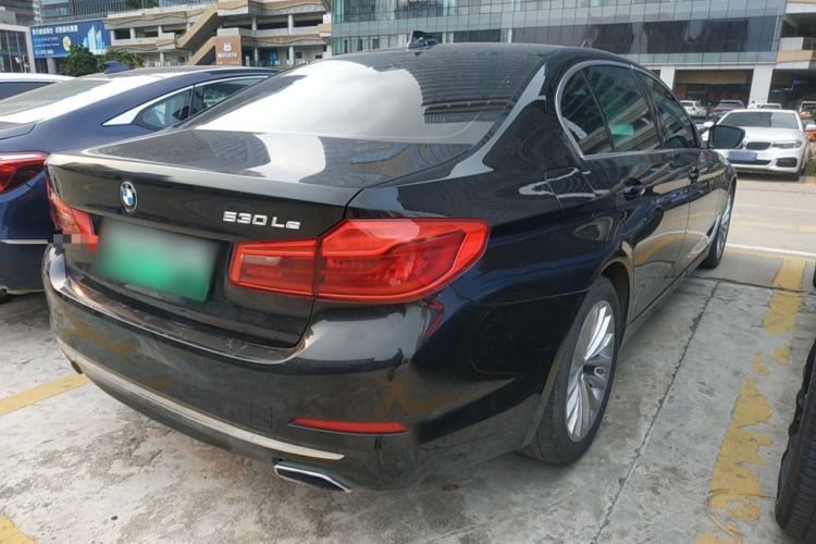 Used BMW 5 Series New Energy 2020 530Le Luxury Package Rear Right 45 Deg