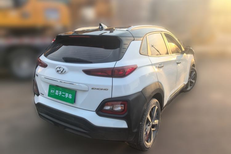 Used Hyundai ENCINO 2018 1.6T Dual-Clutch Zhilian Edition China V Standard Rear Right 45 Deg