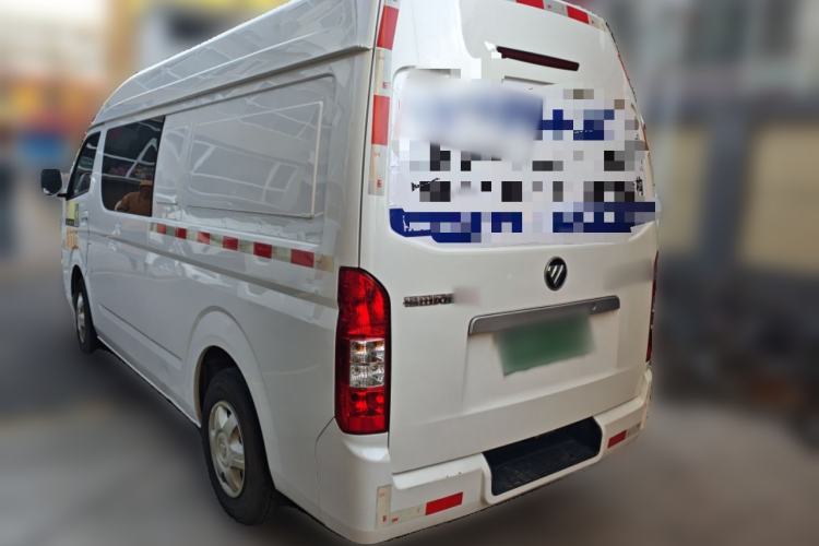 Used Foton Scenic G7 2023 2.4L CNG Commercial Version Long Wheelbase High-Roof Van with 5 Seats Rear Left 45 Deg
