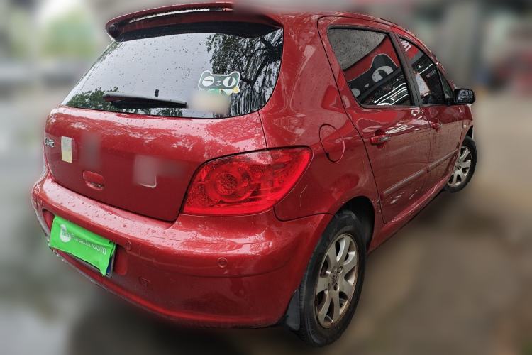 Used Peugeot 307 2012 1.6L Manual CROSS Rear Right 45 Deg