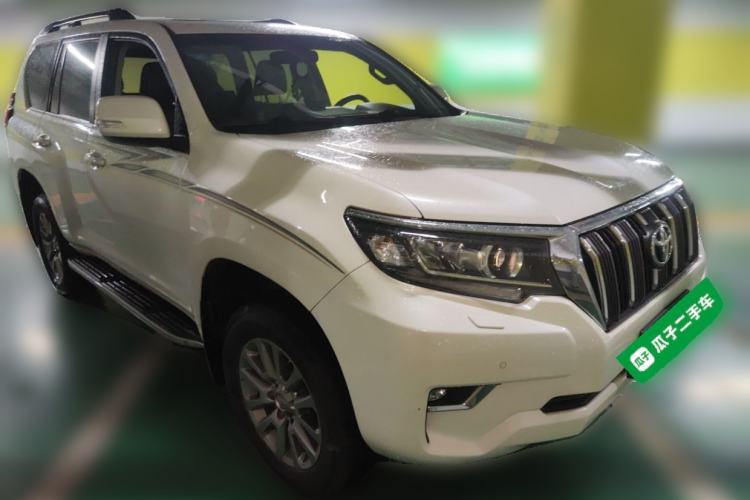 Used Toyota Prado 2018 3.5L Automatic TX-L NAVI with Rear-Mounted Spare Tire Front Right 45 Deg