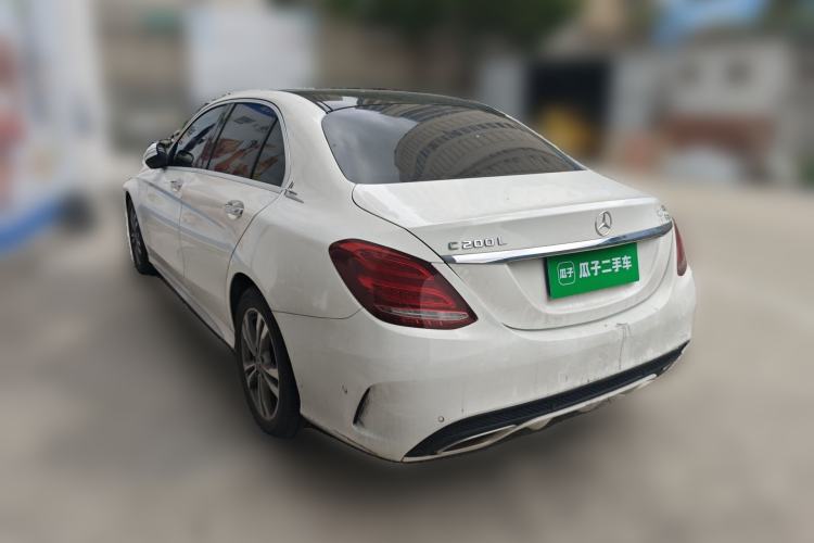 Used Mercedes-Benz C-Class 2017 Facelift C 200 L Sport Edition Rear Left 45 Deg