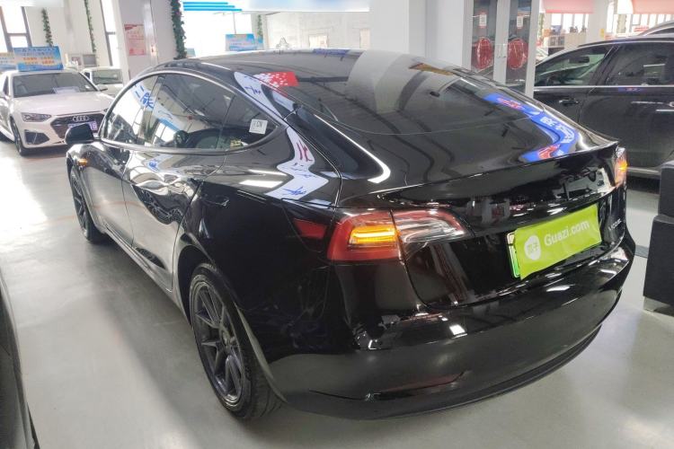 Used Tesla Model 3 2022 Rear-Wheel-Drive Version Rear Left 45 Deg