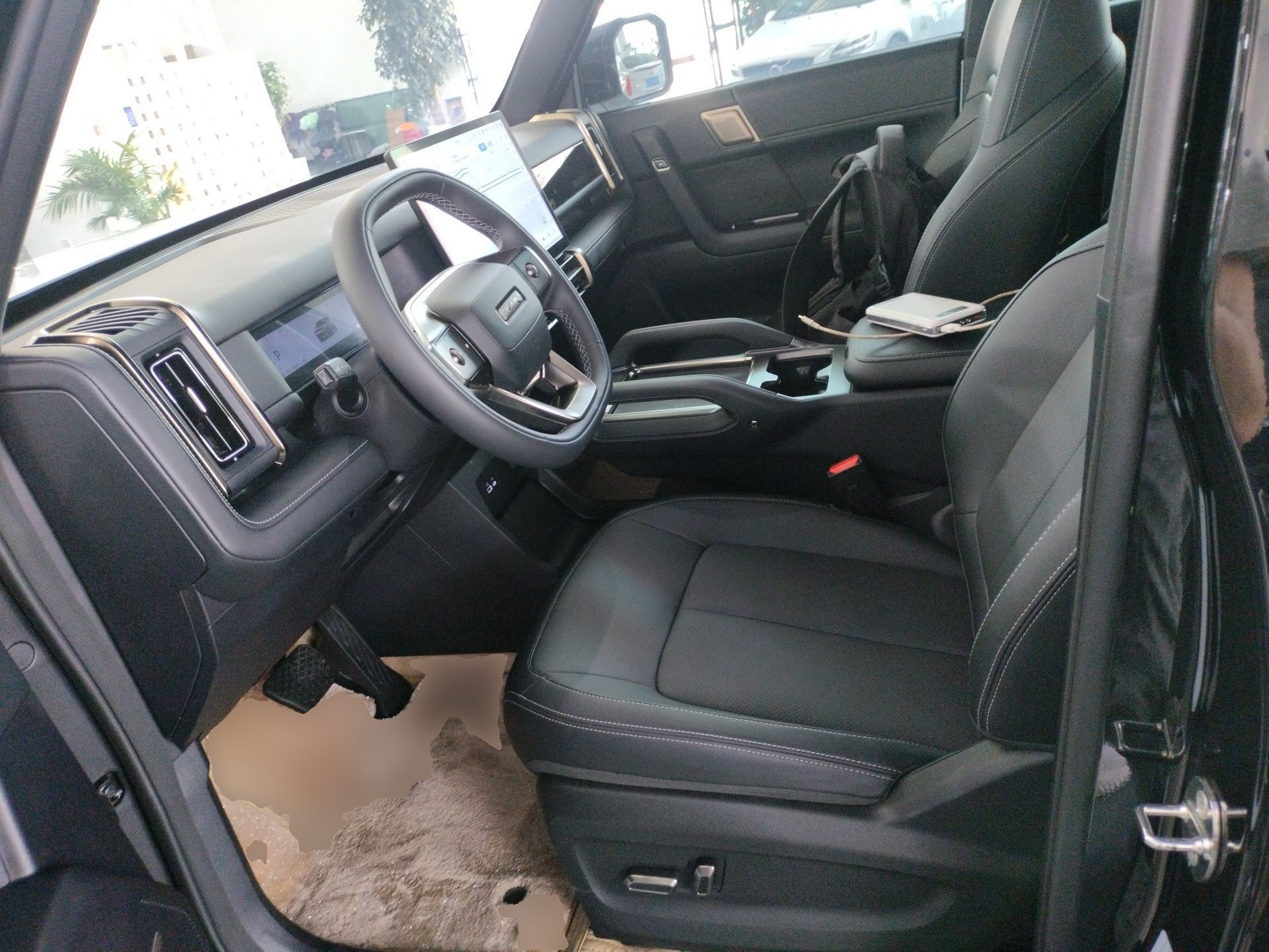 Avant de la voiture