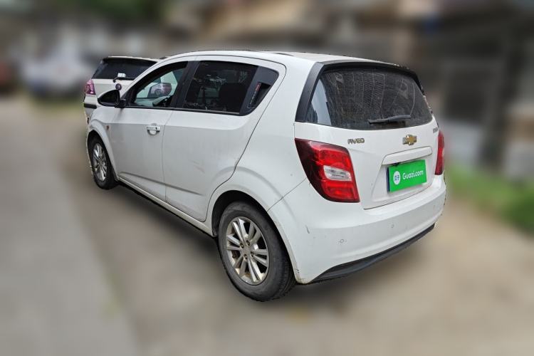 Used Chevrolet Aveo Sonic 2014 Hatchback 1.4SE MT LeYou Edition Rear Left 45 Deg