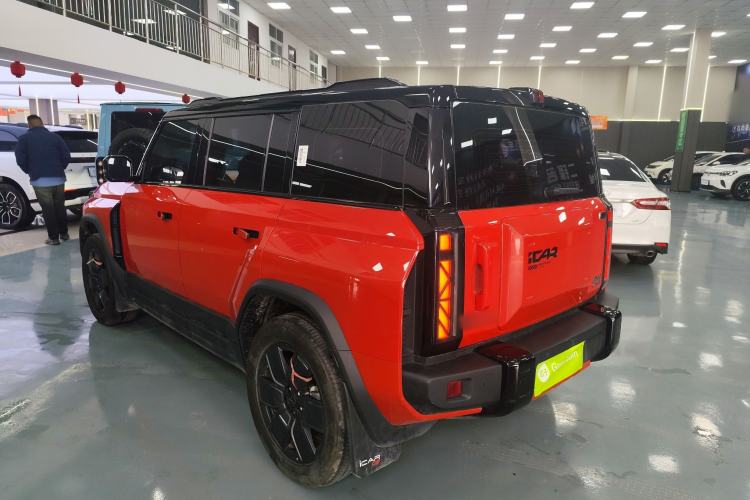 Used iCAR 03T 2024 501km Four-wheel Drive Long-Range Version Rear Left 45 Deg