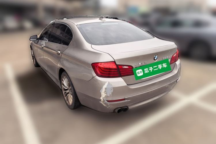 Used BMW 5 Series 2014 525Li Luxury Design Package Rear Left 45 Deg