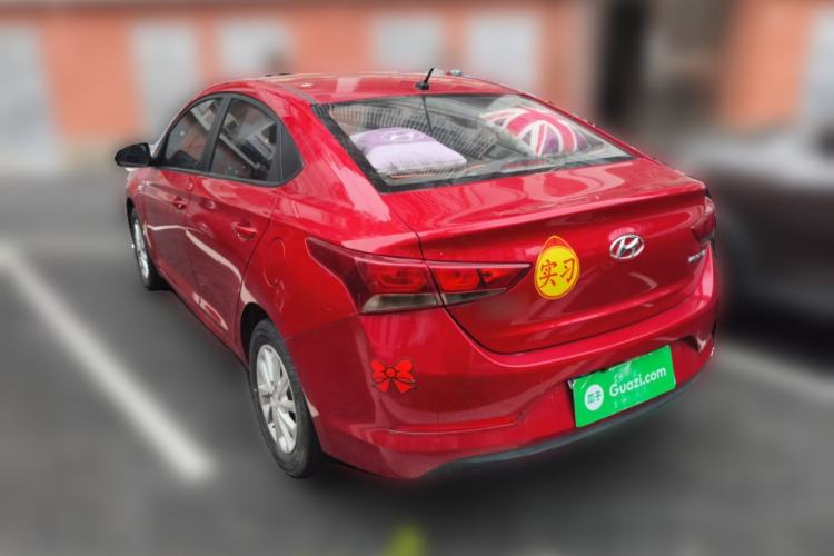 Used Hyundai Verna (new generation) 2016 1.4L Automatic Cool Edition GLS Rear Left 45 Deg