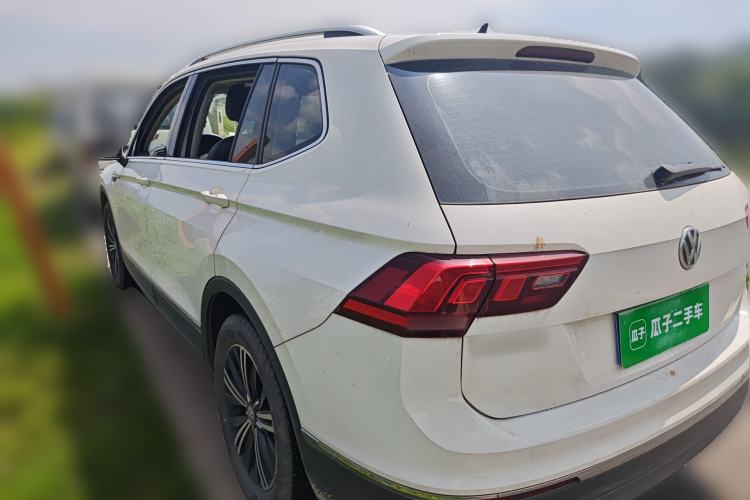 Used Volkswagen Tiguan L 2019 Updated Version 330TSI Automatic Two-Wheel Drive Panoramic Comfort Edition China VI Standard Rear Left 45 Deg