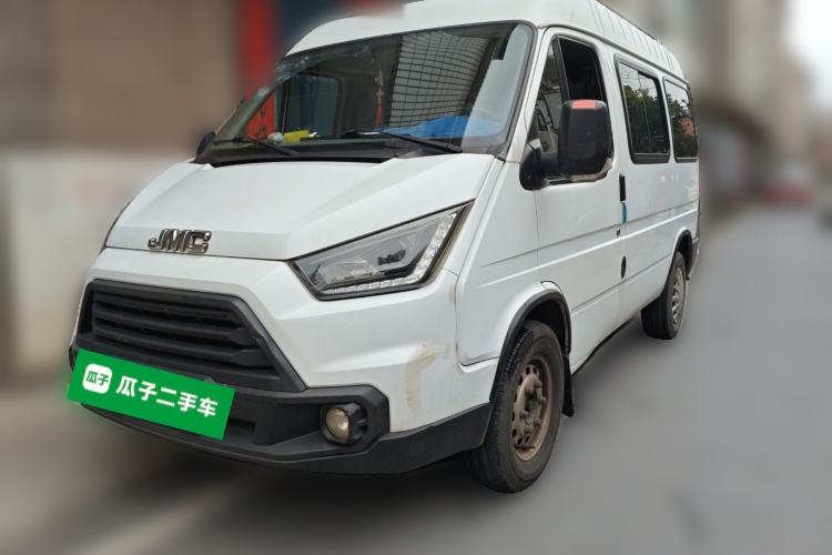 Used JMC Transit 2019 2.8T Commercial Version Short Wheelbase Mid-Roof 6-Seater China VI JX493