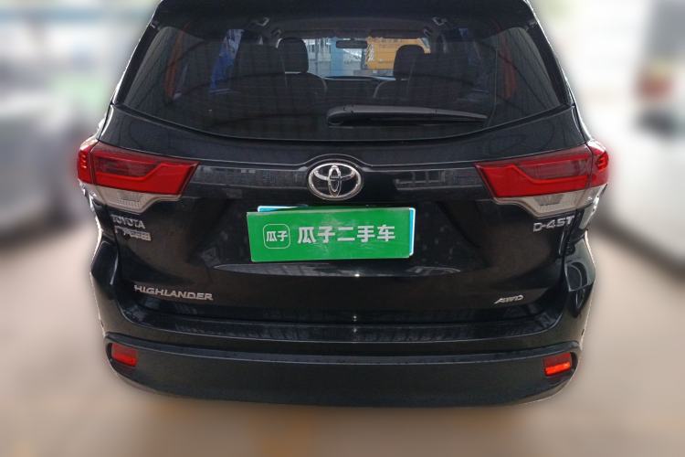 Used Toyota Highlander 2018 2.0T Four-Wheel Drive Elite Edition 7 Seats China V Standard Rear