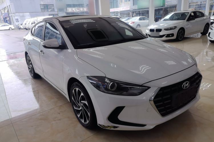 Used Hyundai Elantra (6th Generation / Lingdong) 2020 1.4T Dual-Clutch Xuan Dong · Dynamic Version Front Right 45 Deg