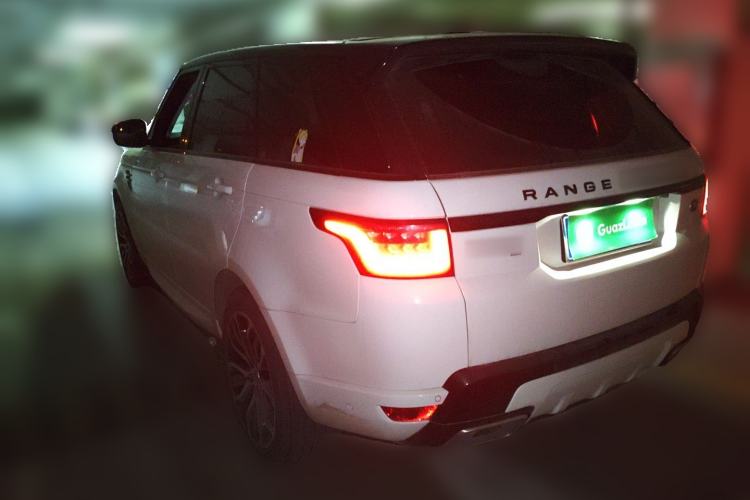 Used Land Rover Range Sport 2022 3.0 L6 YAO Black Edition Rear Left 45 Deg