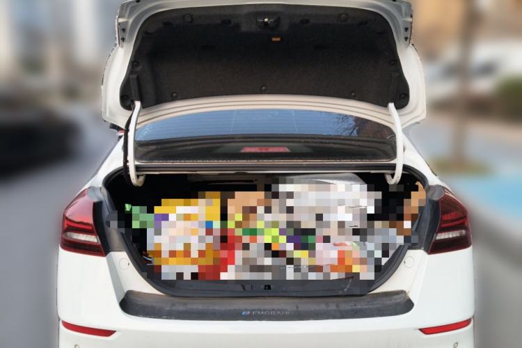 Used Geely Auto Emgrand 2021 UP 1.5L Manual Luxury Model Trunk