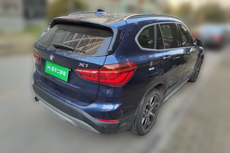 Used BMW X1 2018 sDrive18Li Luxury Model Rear Right 45 Deg