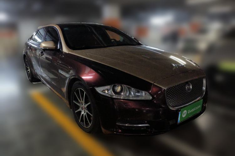 Used Jaguar XJ 2014 XJL 3.0 SC Two-Wheel-Drive Panoramic Business Edition Front Right 45 Deg