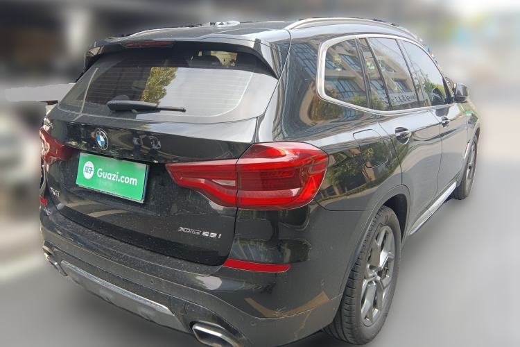 Used BMW X3 2021 xDrive28i Luxury Package Rear Right 45 Deg
