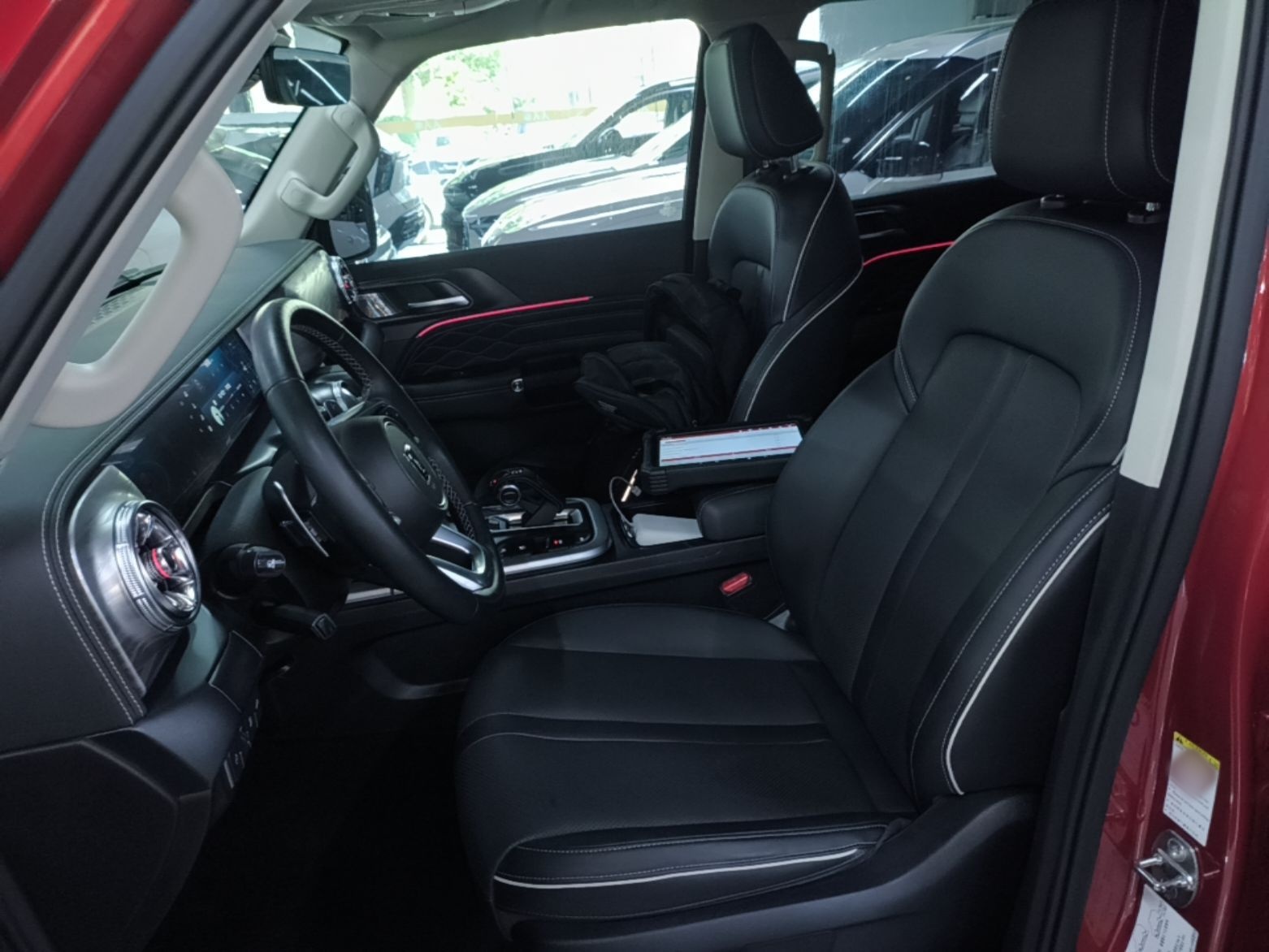 Avant de la voiture