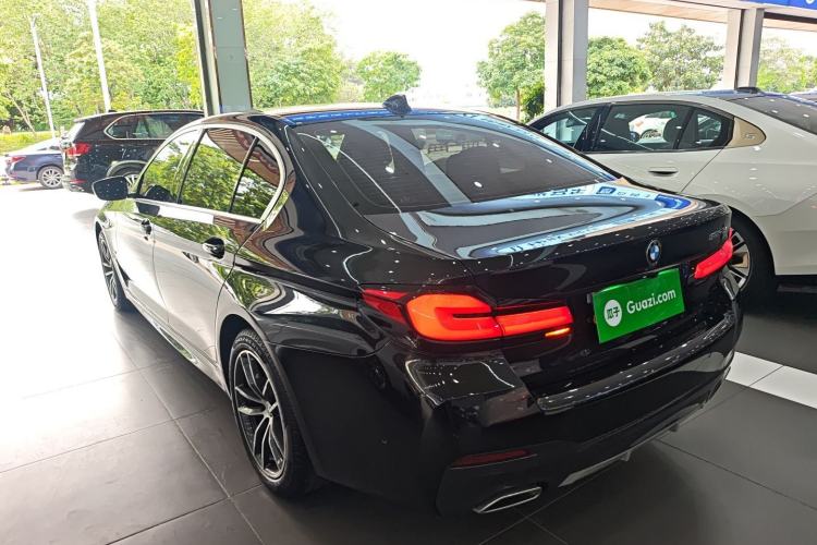 Used BMW 5 Series 2022 Restyled 525Li M Sport Package Rear Left 45 Deg