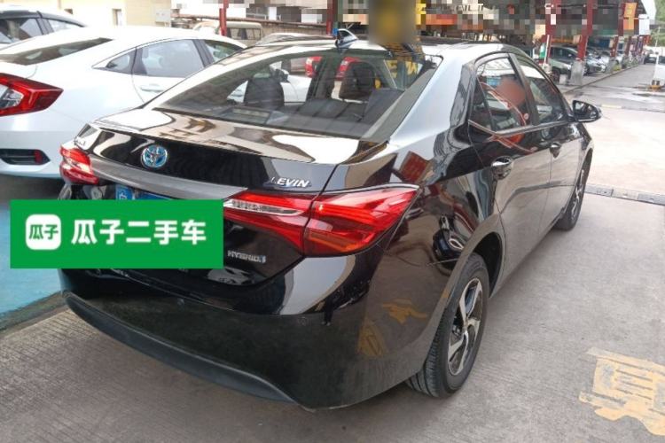Used Toyota Levin 2017 Revised Dual-Engine 1.8H GS E-CVT Elite Sunroof Version China V Standard Rear Right 45 Deg
