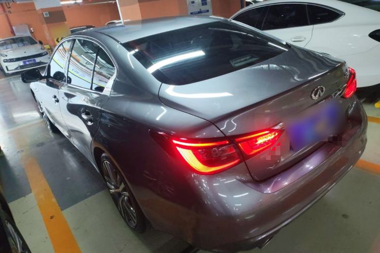 Used Infiniti Q50L 2022 2.0T Enjoyment Edition Rear Left 45 Deg