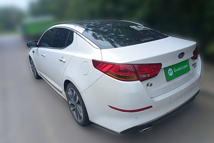 Used Kia K5 2015 2.0L Automatic LUX Rear Left 45 Deg