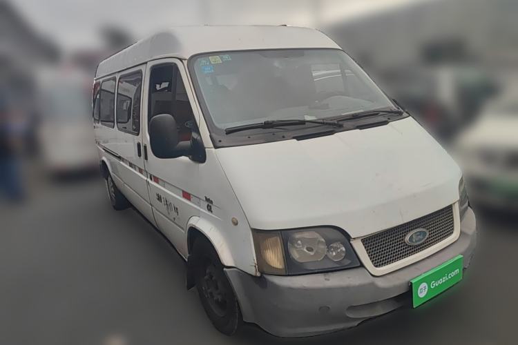 Used Ford Classic Transit 2013 2.8T Refurbished Diesel Ice-White Logistics Vehicle Long Wheelbase Mid-Roof Model JX493ZLQ4