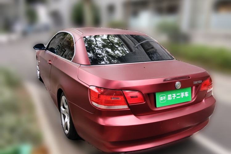 Used BMW 3 Series 2007 325i Convertible Coupe Rear Left 45 Deg