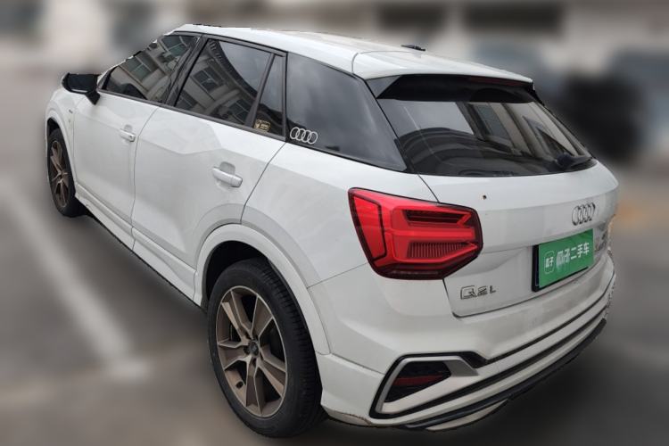 Used Audi Q2L 2022 35 TFSI Fashion Dynamic Model Rear Left 45 Deg