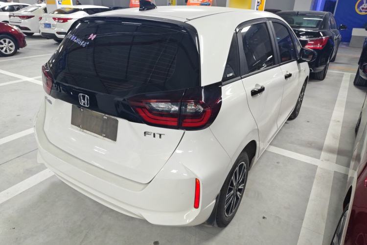 Used Honda Fit 2021 1.5L CVT Trendy Edition Rear Right 45 Deg