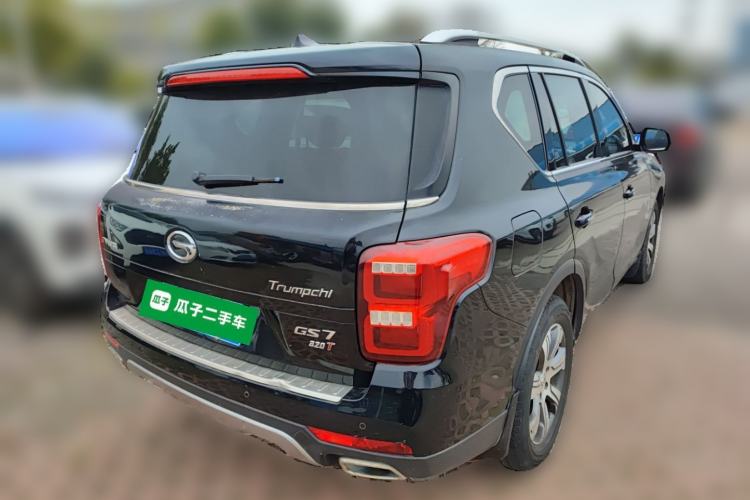 Used GAC Trumpchi GS7 2017 320T Two-Wheel-Drive Luxury Model Rear Right 45 Deg