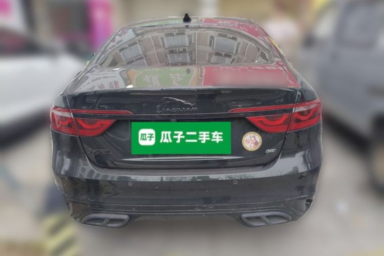 Used Jaguar XFL 2021 XFL 2.0T P250 All-Wheel-Drive Shimmering Black Sport Edition Rear