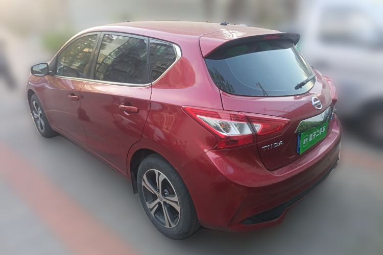 Used Nissan Tiida 2020 1.6L CVT Smart Enjoyment Edition Rear Left 45 Deg