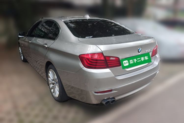 Used BMW 5 Series 2014 525Li Leading Model Rear Left 45 Deg