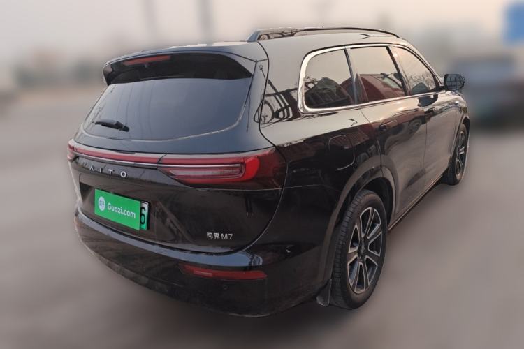 Used Hima AITO M7 2024 1.5T Intelligent Drive 4WD Ultra Version 5 Seats Rear Right 45 Deg