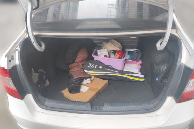 Used Skoda Rapid 2013 1.4L Manual Enjoyment Model Trunk