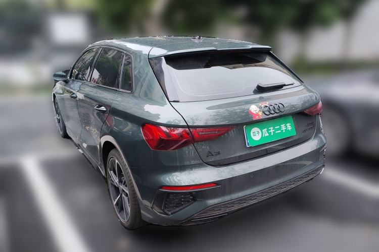 Used Audi A3 2023 Updated Sportback 35 TFSI Stylish Sports Type Rear Left 45 Deg