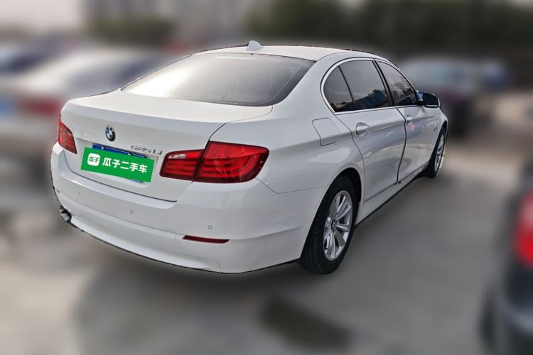 Used BMW 5 Series 2013 525Li Leading Model Rear Right 45 Deg